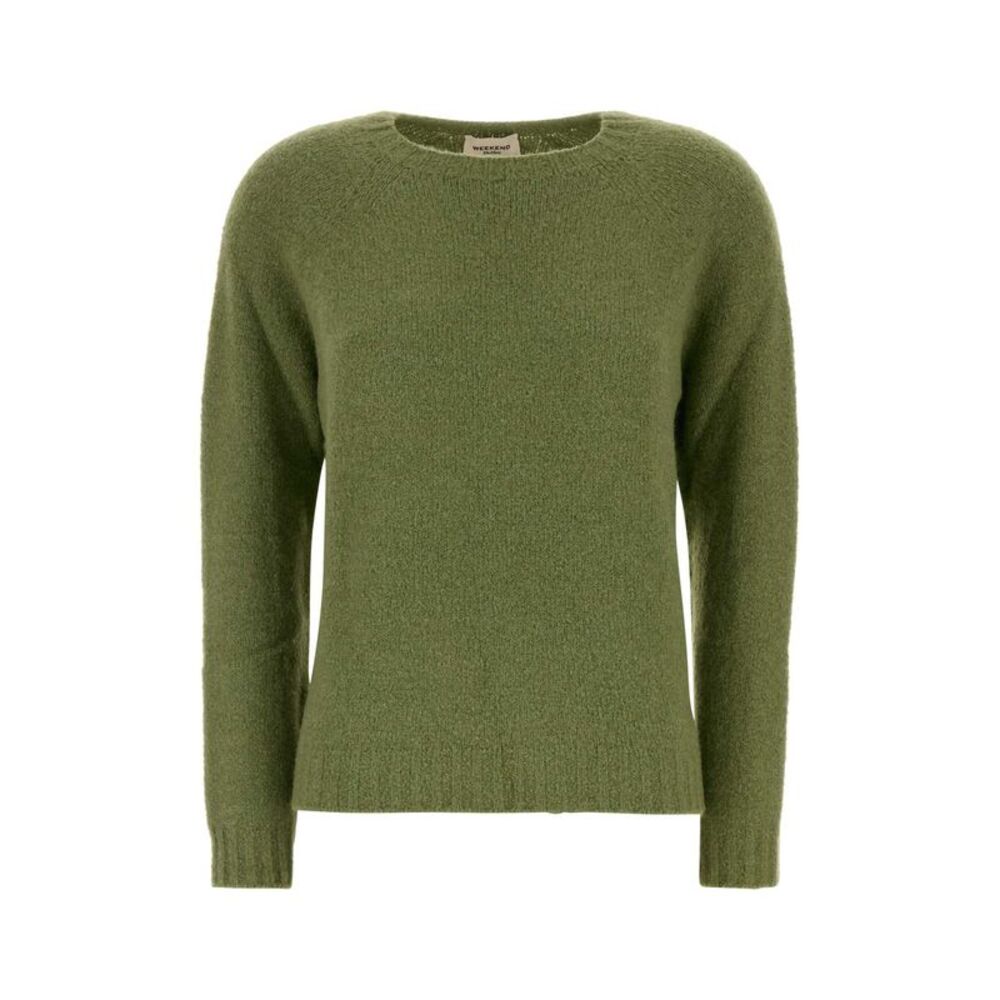 Weekend Max Mara Women Green Alpaca Blend Ghiacci Sweater